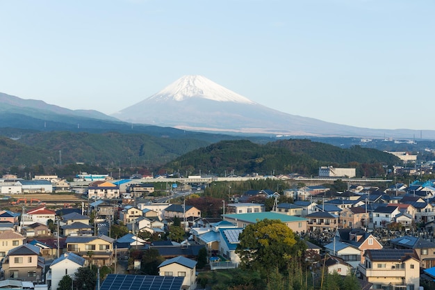 Berg Fuji in der Stadt Shizuoka