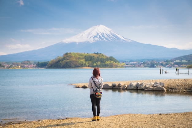 Berg Fuji und Kawaguchiko See