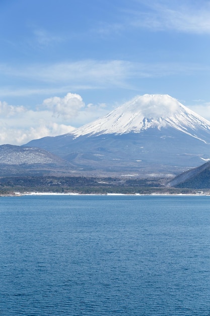 Berg Fuji und Motosu-See