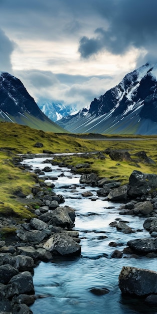 Berg hinter dem Berg, ein von der Natur inspiriertes Bild von Michael Komarck