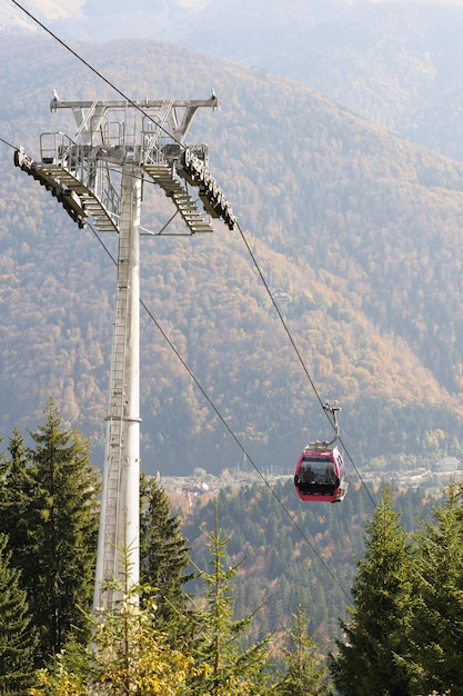 Bergbahn im Sommer