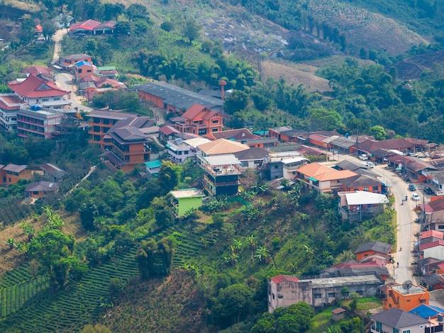 Bergblick von Thailand