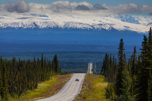 Berge auf Alaska