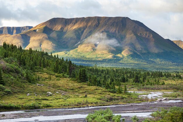 Berge auf Alaska