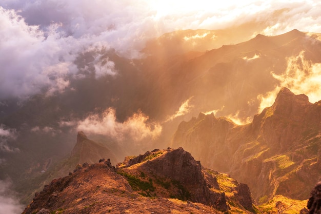 Berge auf Madeira