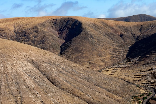 Berge der Insel Fuerteventura, Kanarische Inseln, Spanien