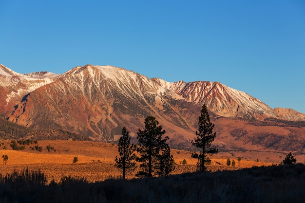 Berge der Sierra Nevada