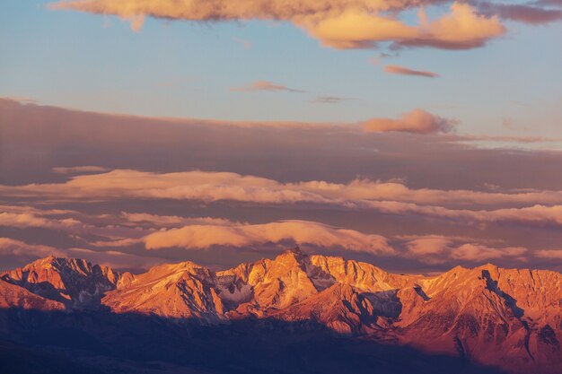 Berge der Sierra Nevada