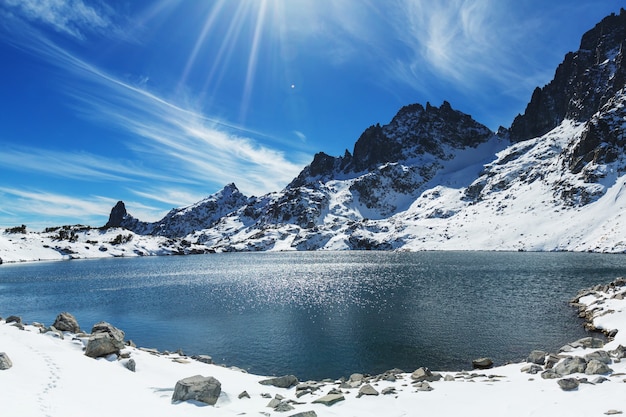 Berge der Sierra Nevada