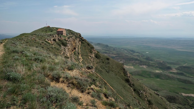 Berge in der Nähe des Klosters David Gareja in der Region Georgien Kachetien