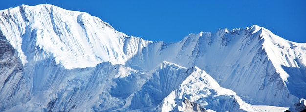 Berge in der Region Sagarmatha, Himalaya