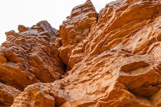 Foto berge in der sahara-wüste