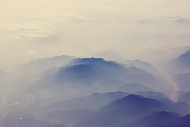 Berge Silhouette