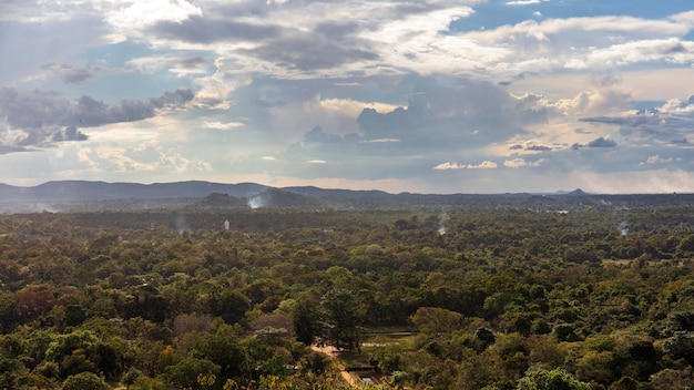 Berge und Dschungel in Sri Lanka, Landschaft