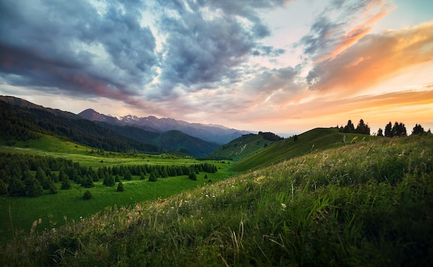 Berge von Kasachstan