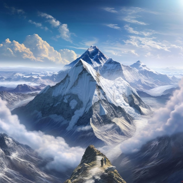 Bergfotokatalog voller majestätischer und inspirierender Szenen