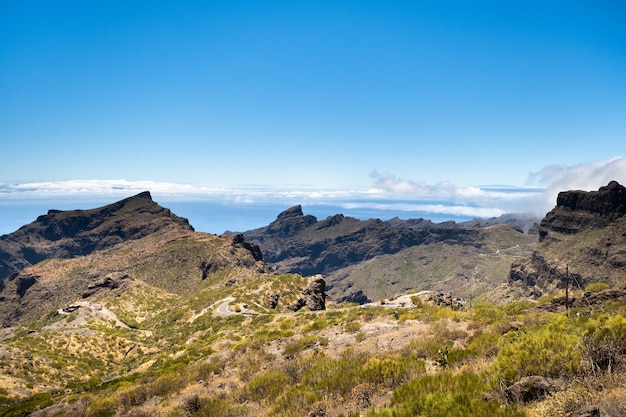 Berglandschaft auf Teneriffa