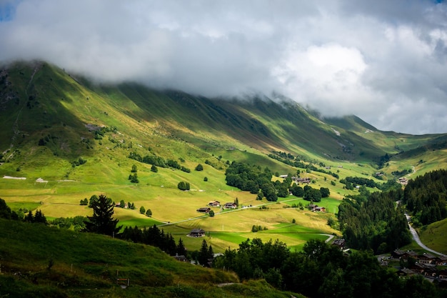 Berglandschaft im GrandBornand Hautesavoie Frankreich