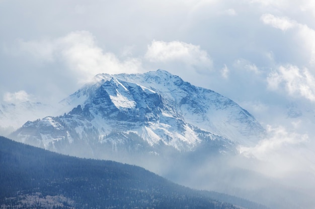 Berglandschaft in Colorado Rocky Mountains, Colorado, Vereinigte Staaten.