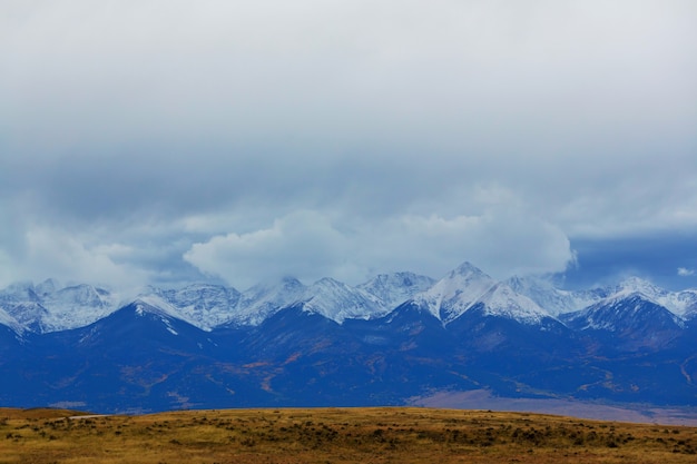 Berglandschaft in Colorado Rocky Mountains, Colorado, Vereinigte Staaten.