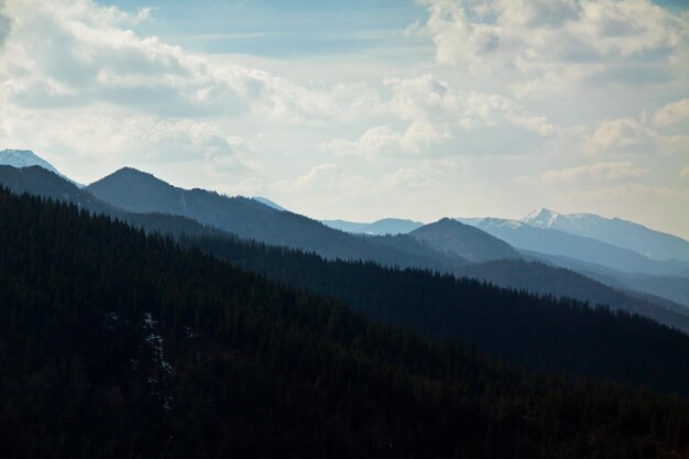 Berglandschaft mit Felsen