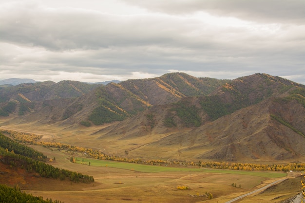 Berglandschaft. Reise nach Altai.