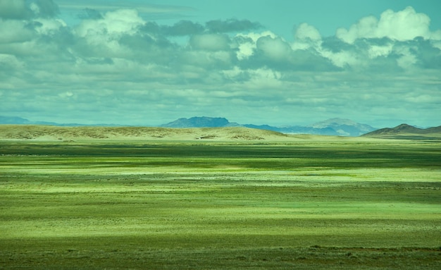 Bergplateau in der Gegend des Flusses Zavkhan