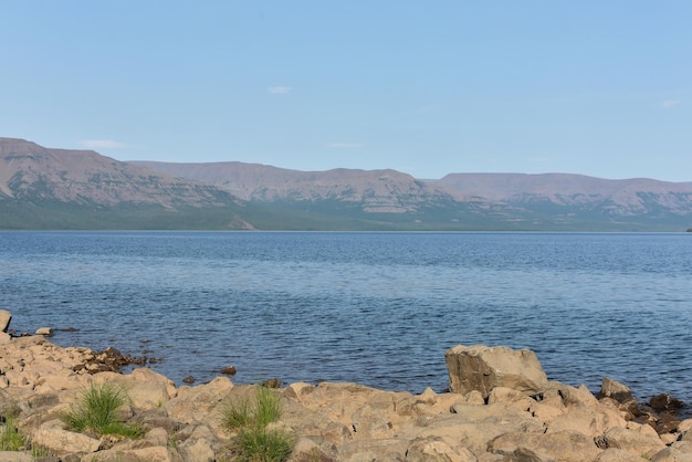 Bergsee auf der Putorana-Hochebene