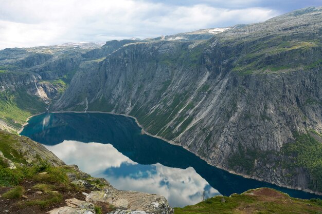 Foto bergsee ringedalsvatnet landschaft