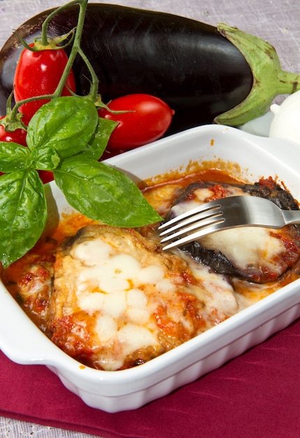 Berinjela Parmigiana