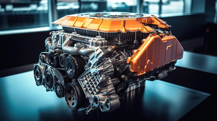 Berlín Alemania 14 de agosto de 2022 Motor BMW Generative Ai