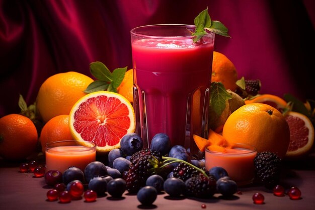 Berry Citrus Delight Fruchtsaft