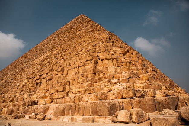 Berühmte ägyptische Pyramiden von Gizeh