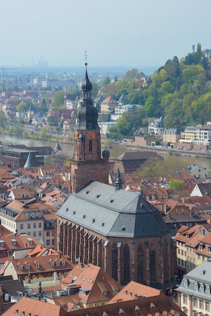 berühmte alte stadt heidelberg in deutschland