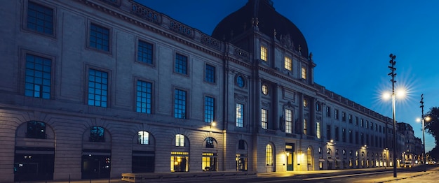 Berühmtes Hotel-Dieu-Gebäude in Lyon