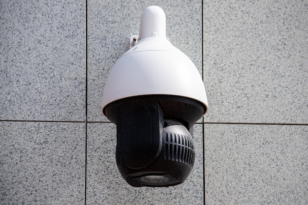 Überwachungskamera im Bereich Straßensicherheit Gesichtserkennung Sicherheitssystem
