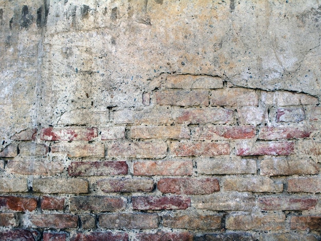 Beschaffenheit der alten Betonmauer