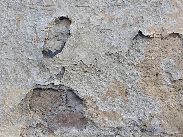 Beschaffenheit der alten Betonmauer