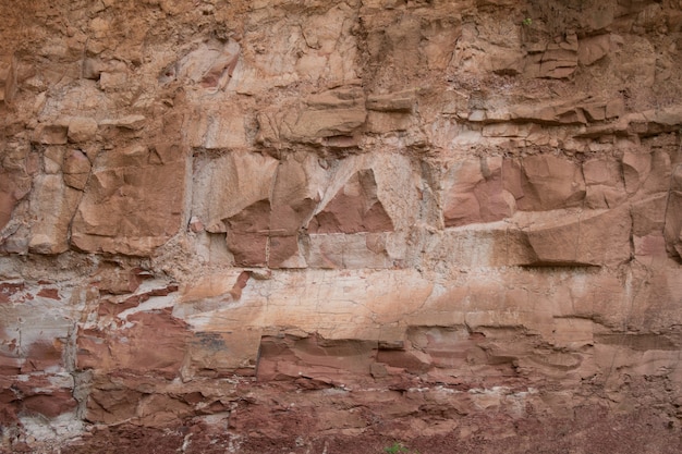 Beschaffenheit des Sandsteinhintergrundes