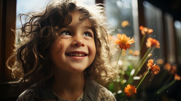 Foto bessere tage vor uns: eine positive sicht auf das leben der kinder fördern