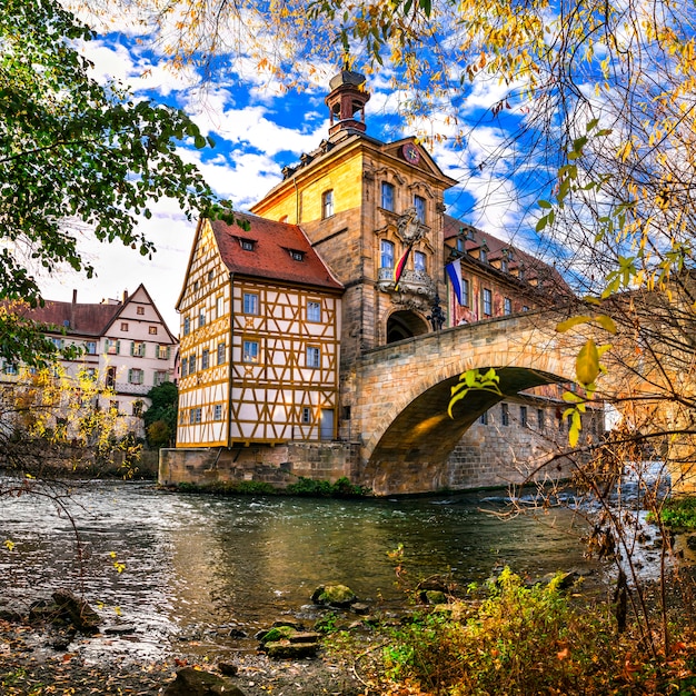 Best of Germany. schöne Stadt Bamberg in Bayern