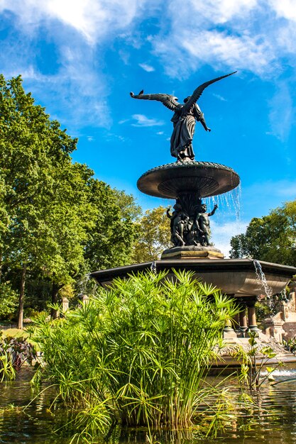 Bethesda-Brunnen im Central Park in New York