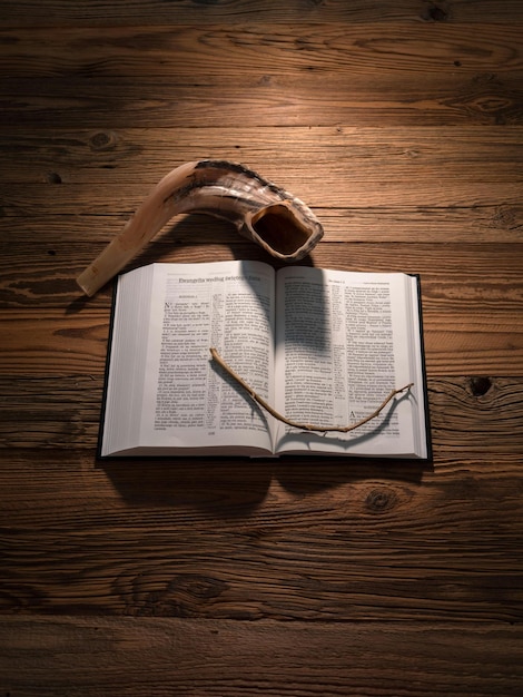 Biblia Szofar ciern Ewangelia wg Jana Fotografía