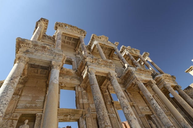 Biblioteca de Celsus em Éfeso Izmir City Turquia