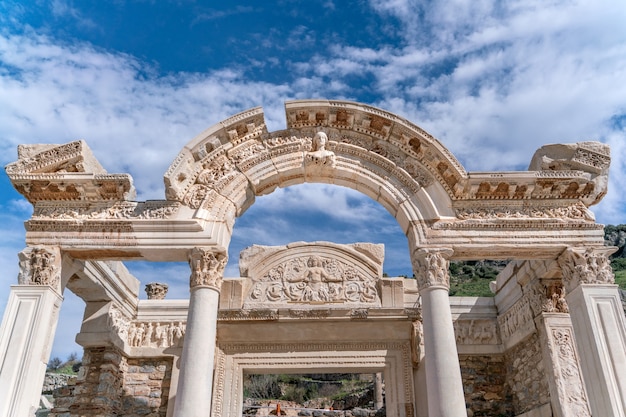 Biblioteca de Celsus na antiga cidade de Éfeso, Turquia Éfeso é um Patrimônio Mundial da UNESCO