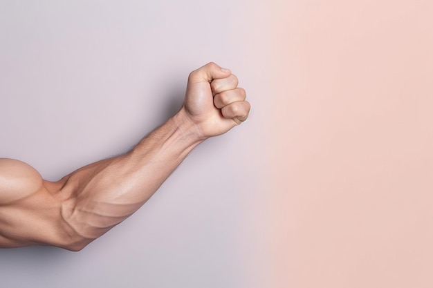 Biceps-Handmuskeln generieren Ai