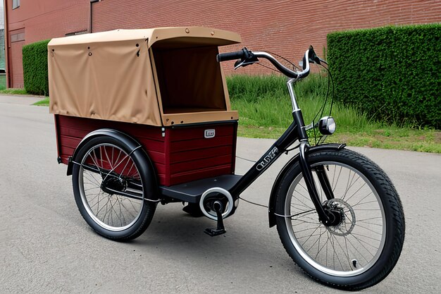 Bicicleta de carga para el transporte de mercancías