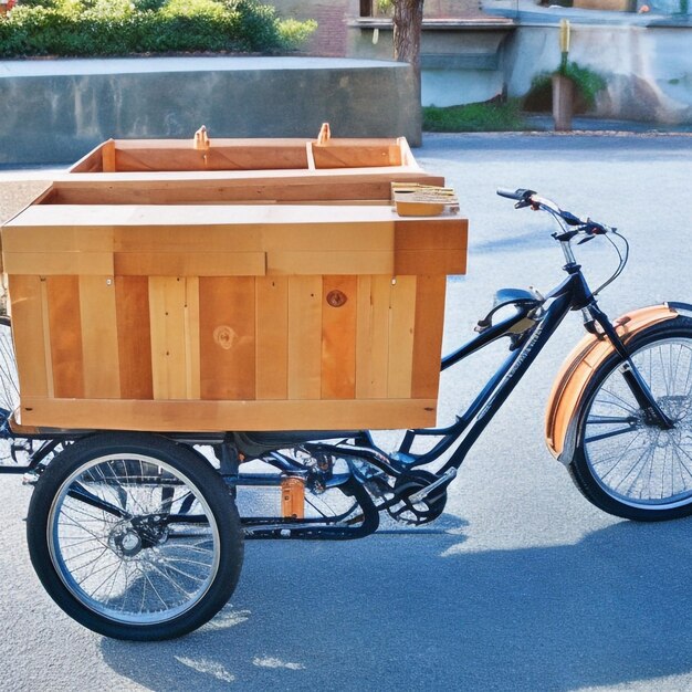 Foto bicicleta de carga