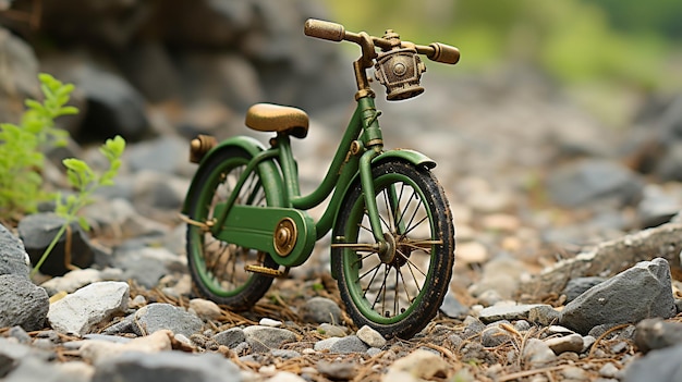 bicicleta pequena Fotografia de alta definição papel de parede criativo