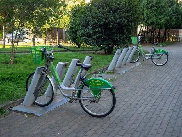 Bicicletas para alquiler de negocios de resorts Estilo de vida activo Transporte de dos ruedas